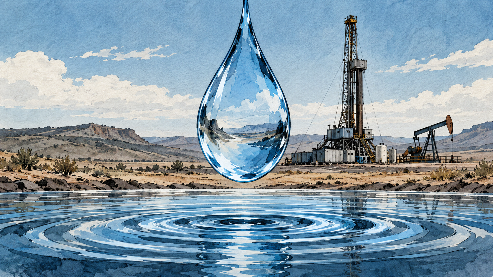 ¿Cuánta agua consume realmente el fracking?